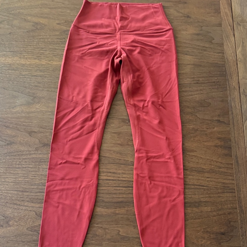 lululemon athletica High-Rise Red Leggings